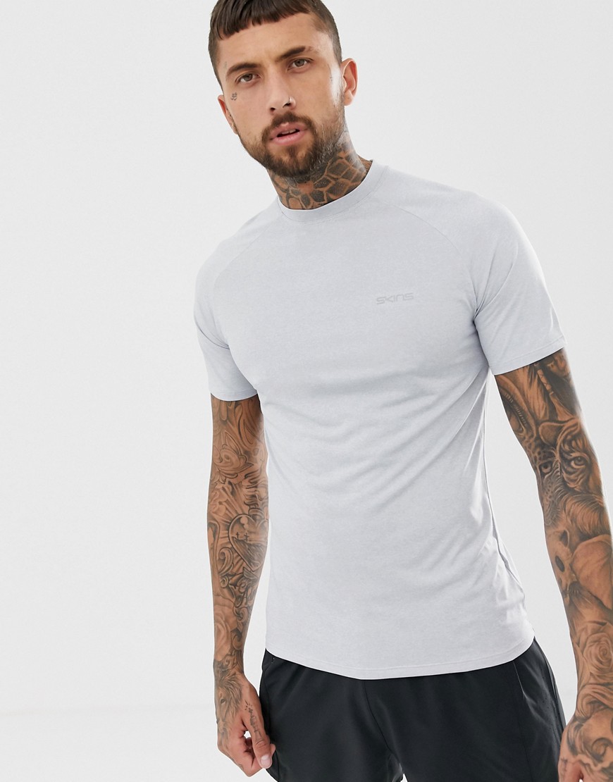 Skins Training Bergmar T-Shirt In Grey