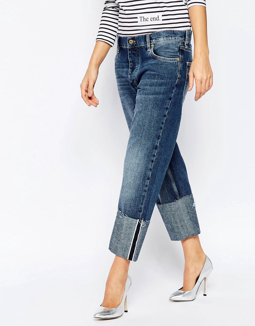 MiH Jeans | MiH Phoebe Turn Up Jeans at ASOS