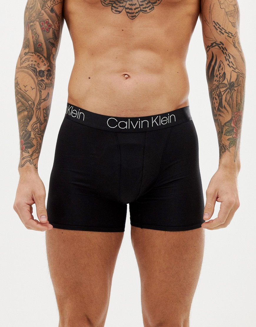 Calvin Klein Luxe Modal Cotton trunks - Black