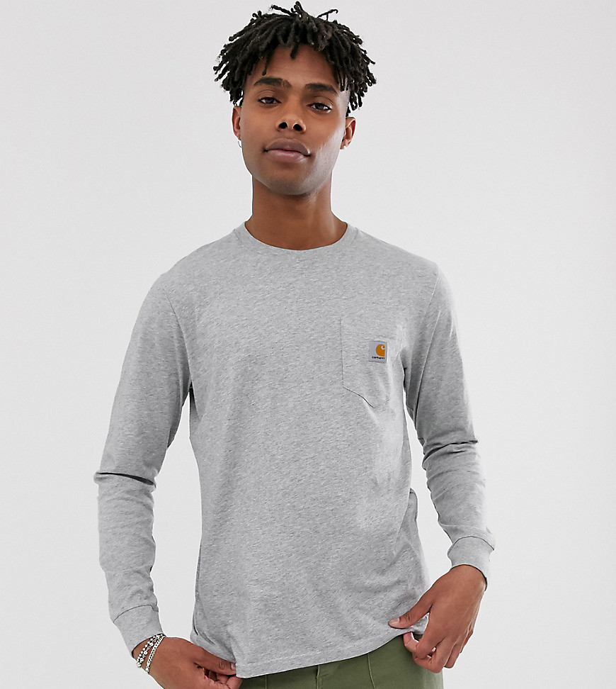 Carhartt Pocket T-Shirt in grey