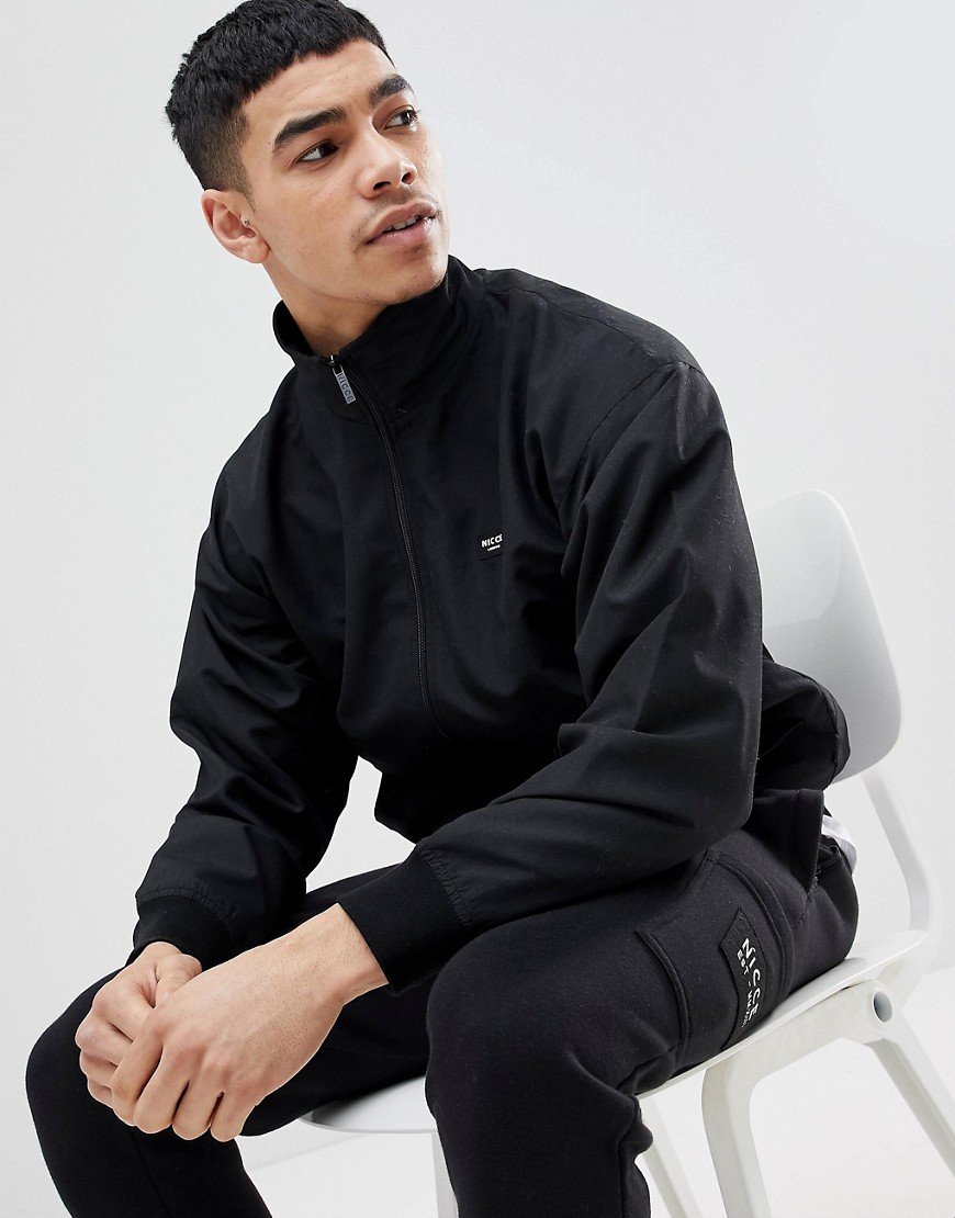Nicce jacket with funnel neck