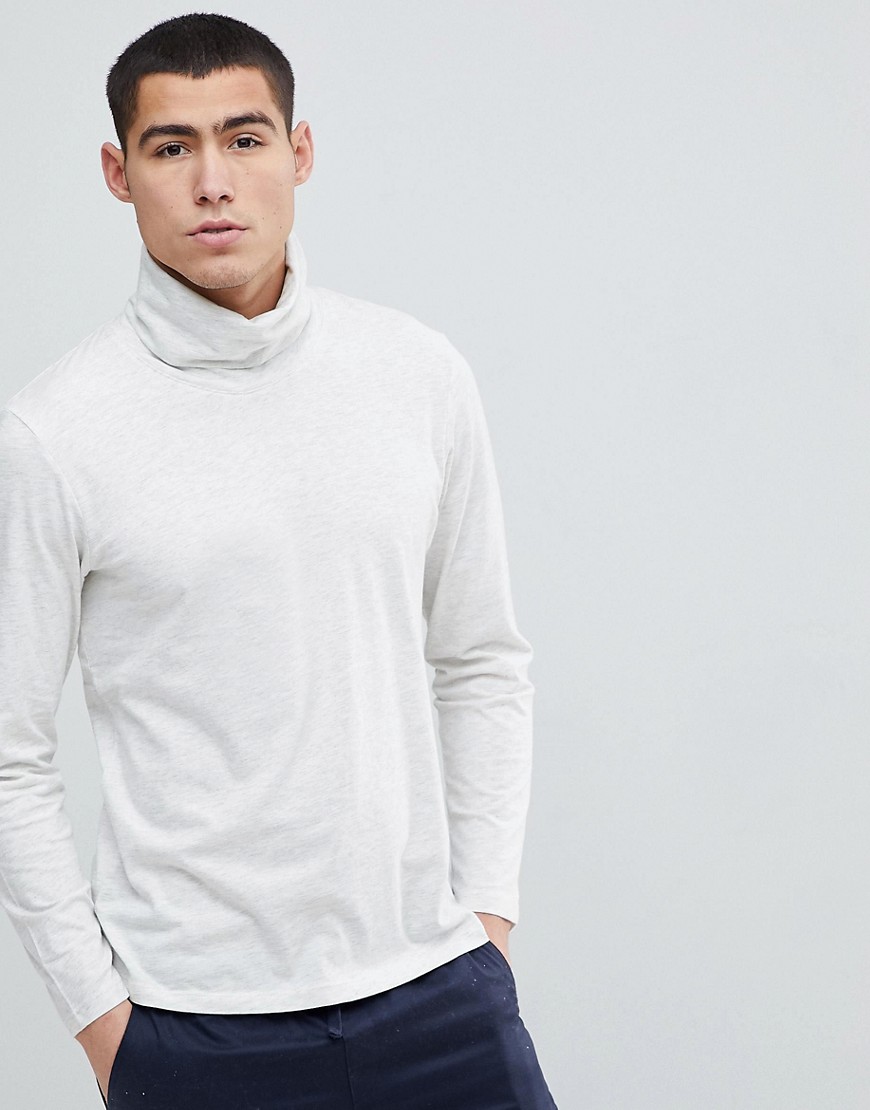 Esprit Long Sleeve T-Shirt With High Neck - Off white 110