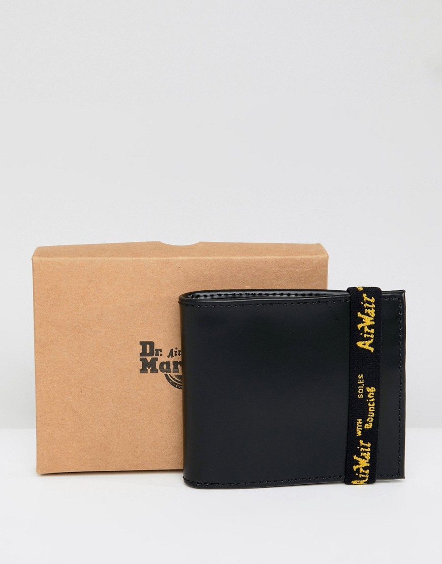 Dr. Martens' Billfold Leather Wallet - Black