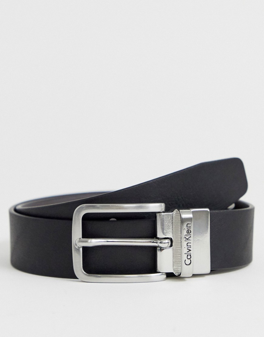 Calvin Klein Mino reversible leather belt