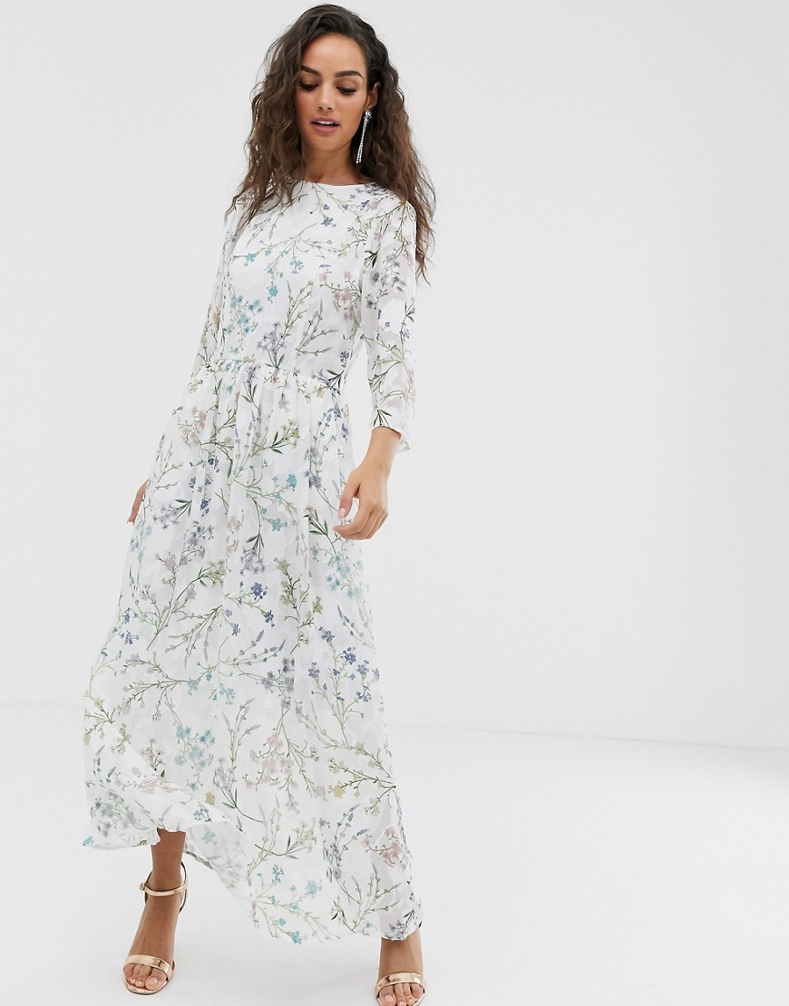 We Are Kindred Ambrosia floral maxi dress