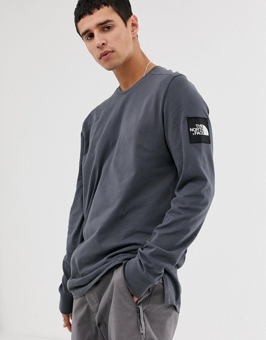 The North Face Fine 2 long sleeve in grey