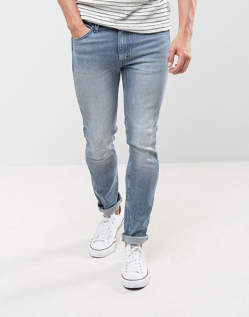 Levis Line 8 Skinny Jeans Hearns Wash Super Stretch - Blue
