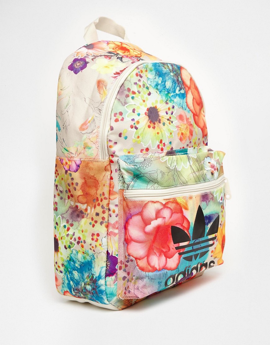Adidas | adidas Originals x Farm Floral Backpack at ASOS