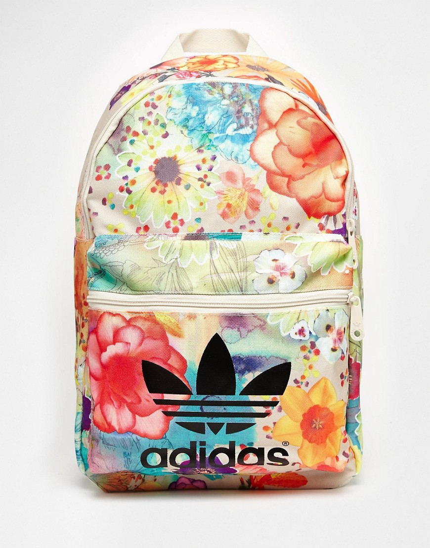Adidas | adidas Originals x Farm Floral Backpack at ASOS