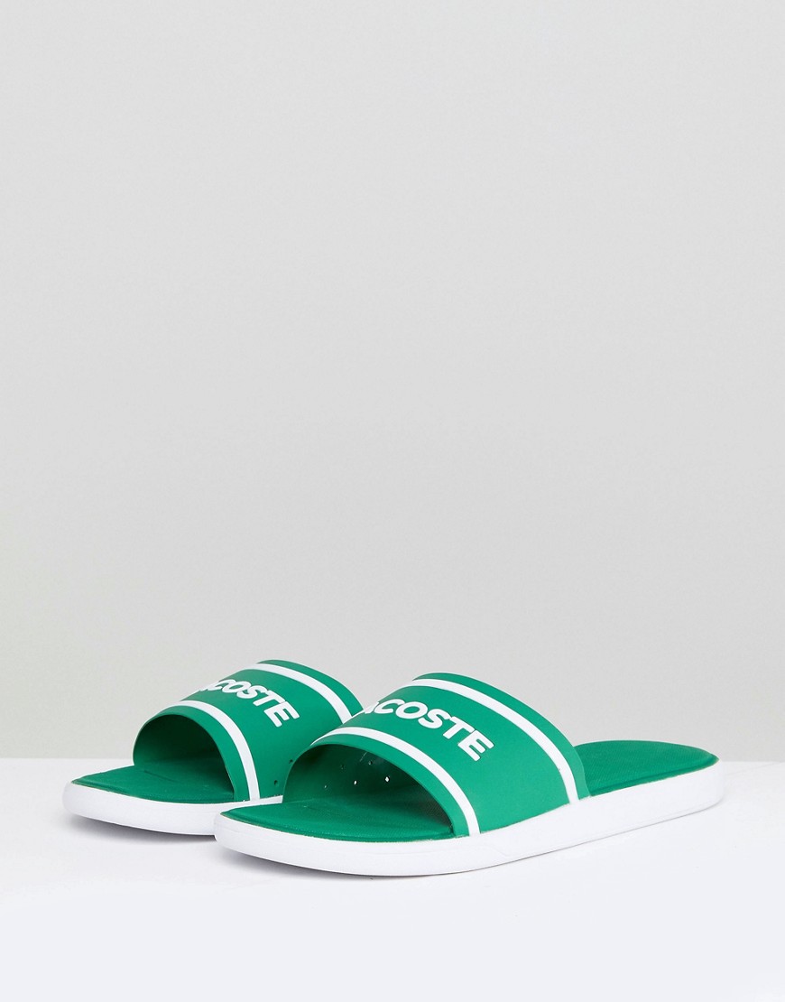 Lacoste L.30 Slides In Green