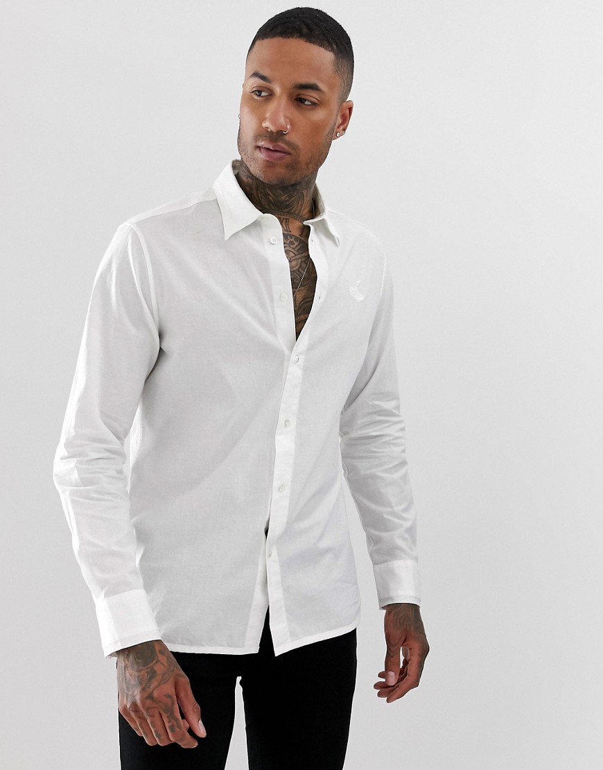 Vivienne Westwood shirt In White With Chest Logo