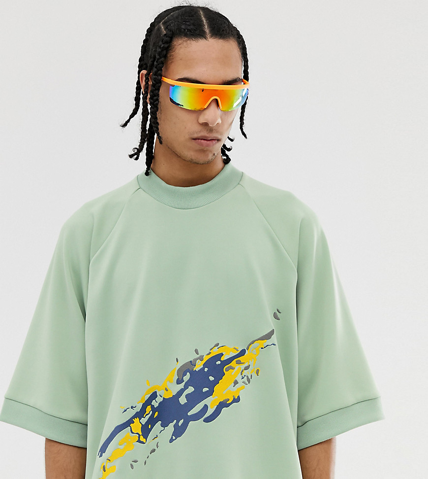 Noak oversized t-shirt with embroidered art print
