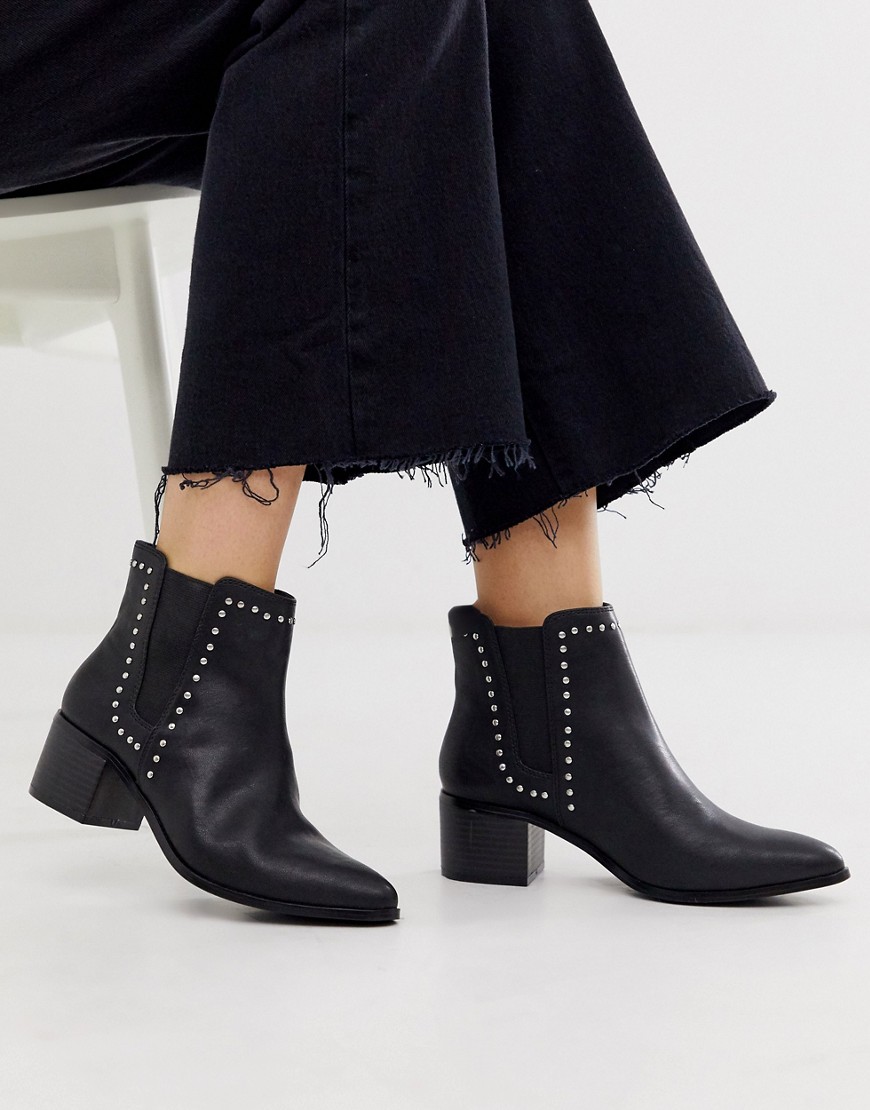 Miss KG studded heeled ankle boots