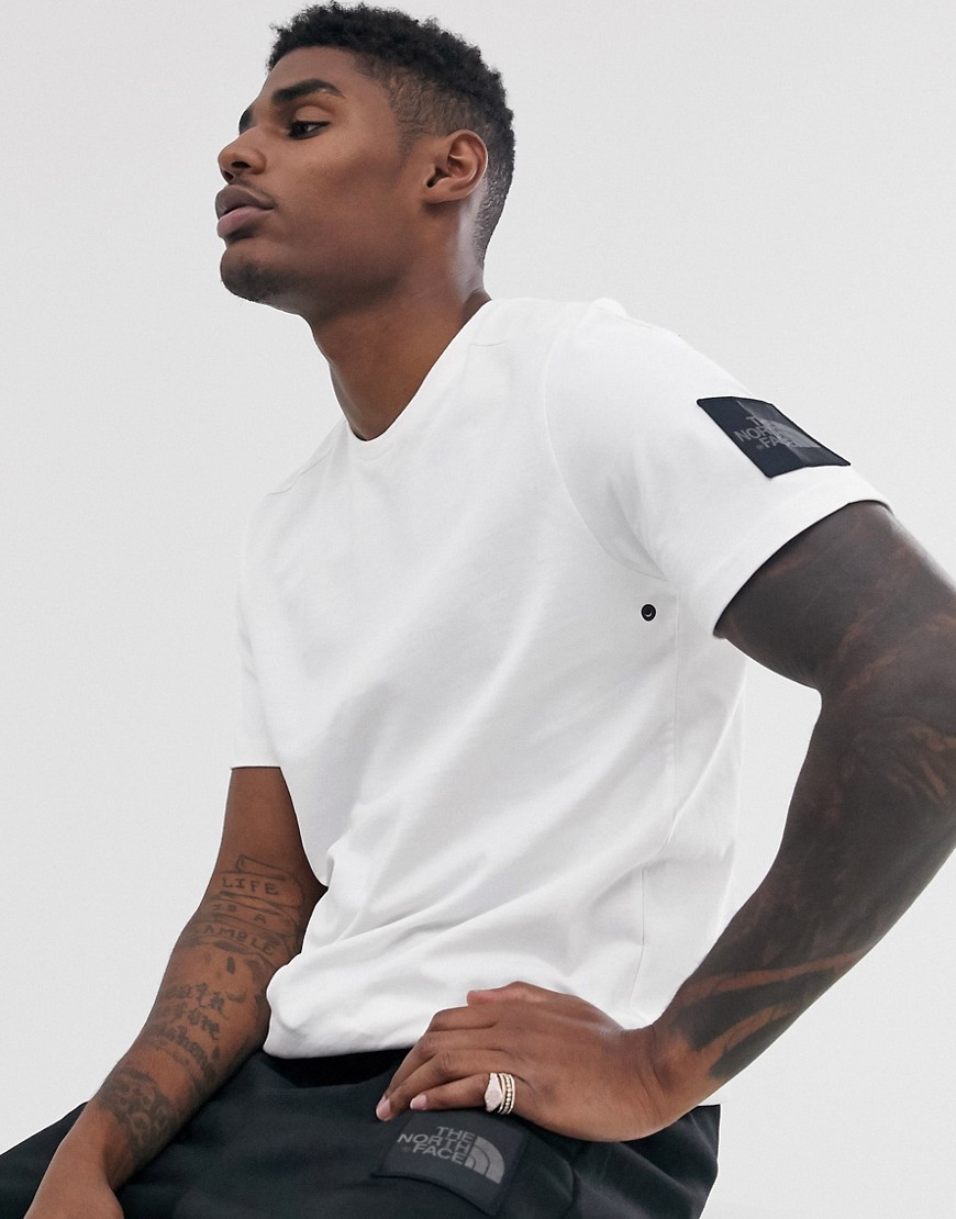 The North Face Lunar Fine 2 t-shirt in black/white reflective