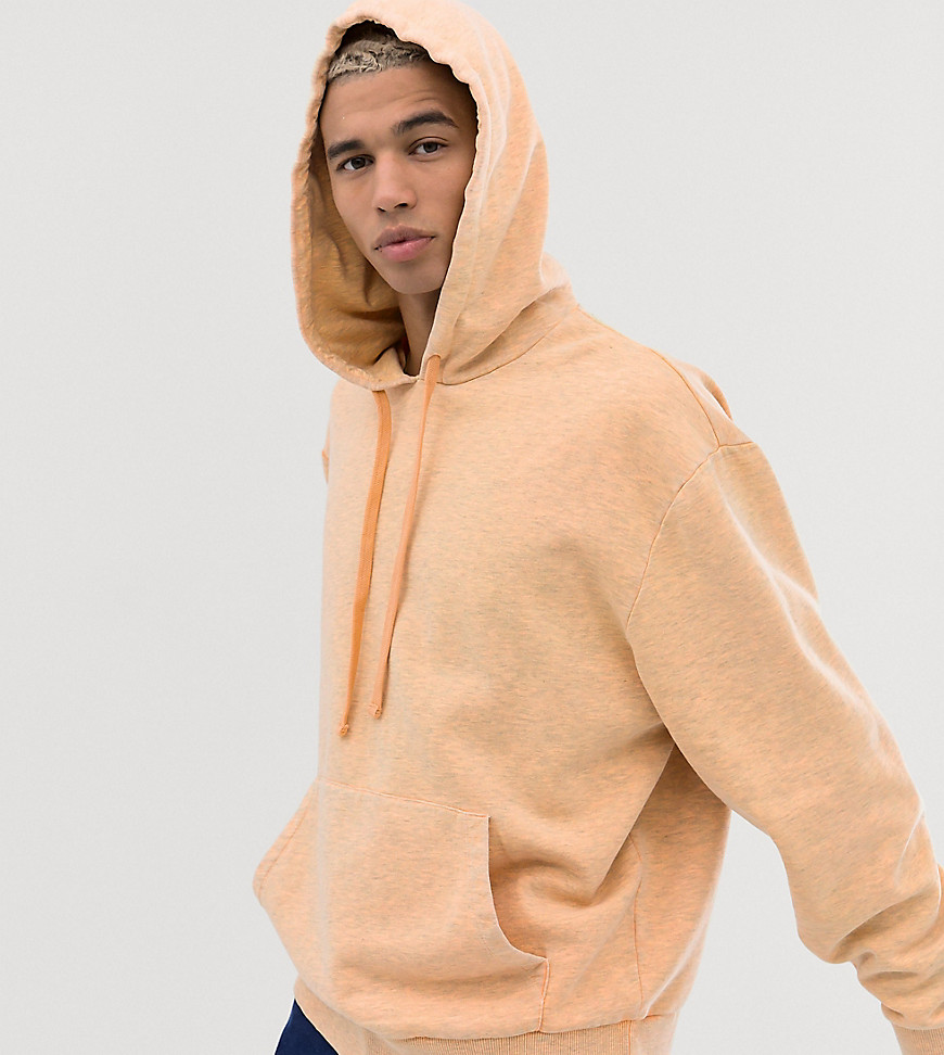 COLLUSION washed neon oversized hoodie