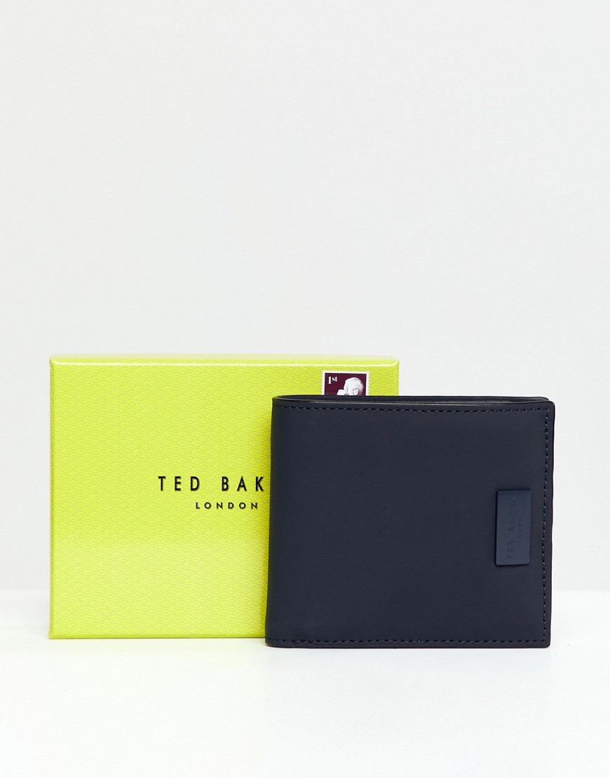 Ted Baker Bounce bifold wallet - Navy