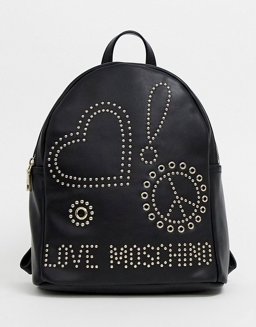 Love Moschino studded backpack