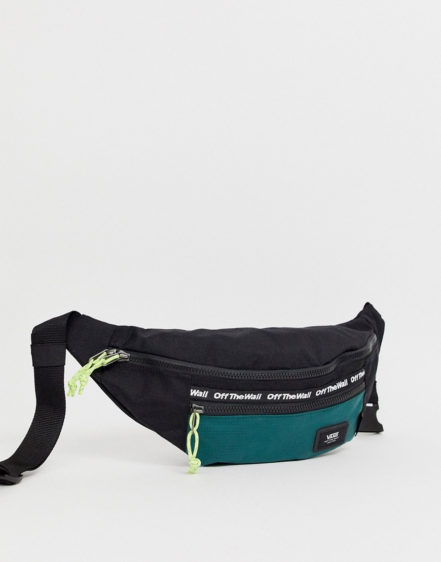 Vans Off The Wall bumbag in green