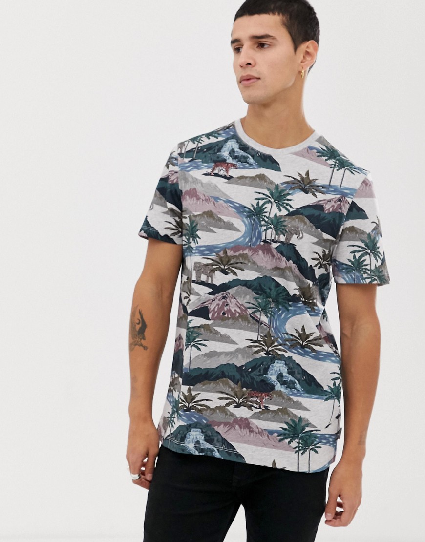 Ted Baker t-shirt with tiger print