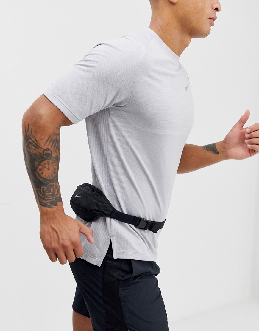 Nike Running small waistpack in black