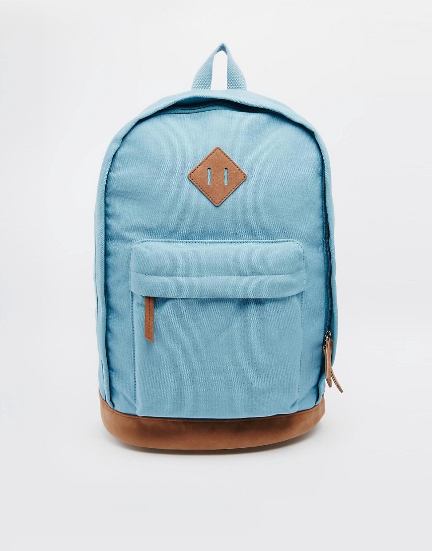 ASOS | ASOS Backpack In Light Blue at ASOS