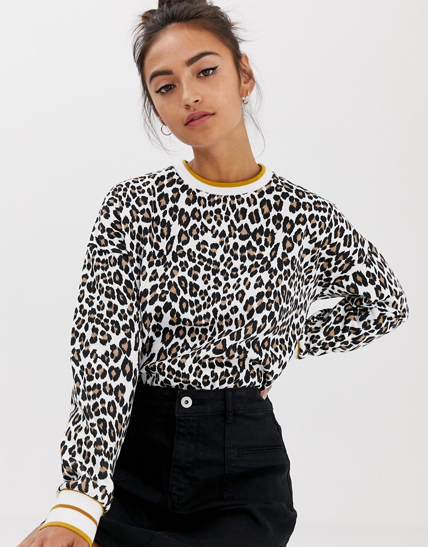 Pimkie leopard print sweatshirt - Brown