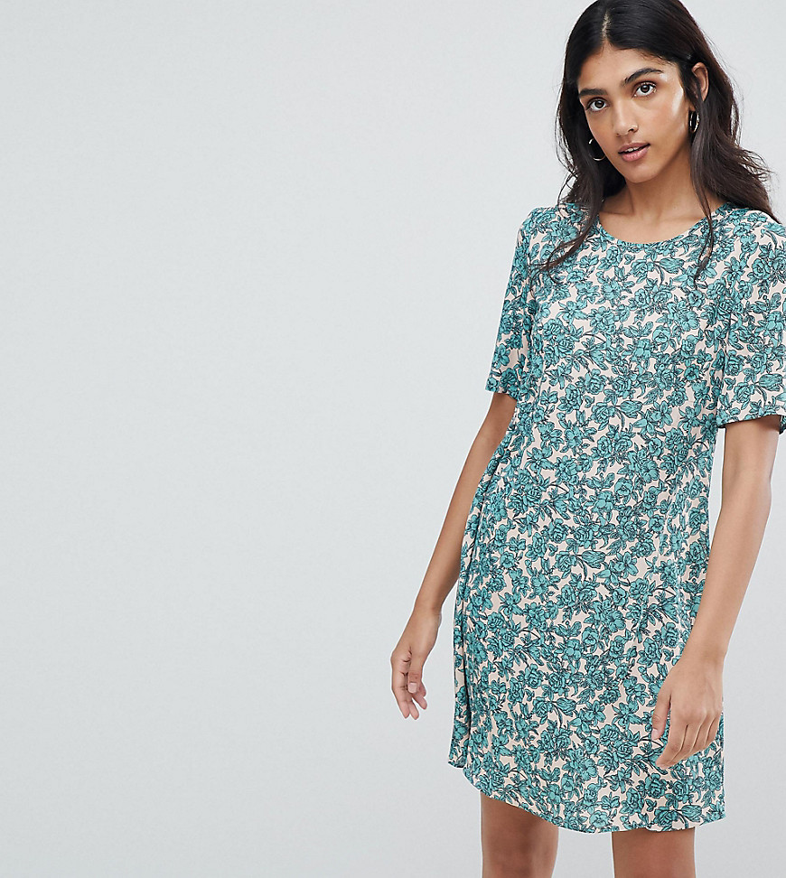 Glamorous Tall Shift Dress In Floral