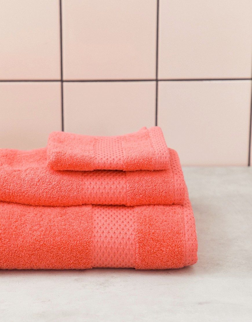 Chickidee coral towel 3 piece set