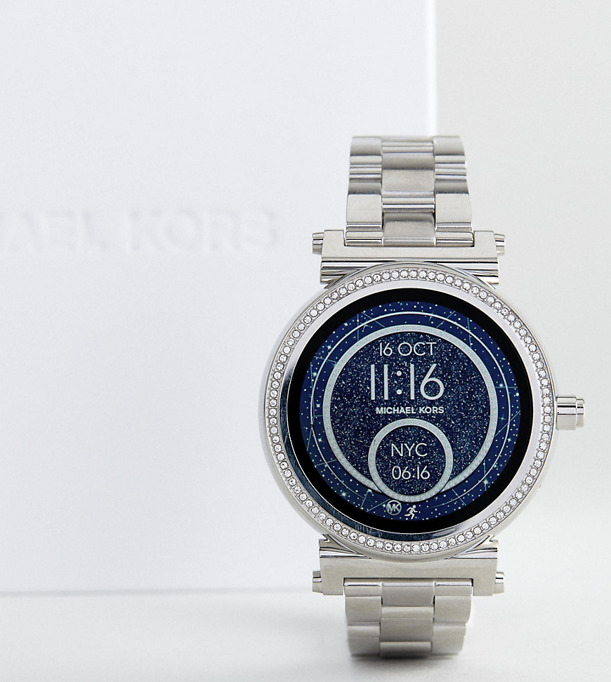 Michael Kors Access MKT5020 Sofie bracelet smart watch in silver