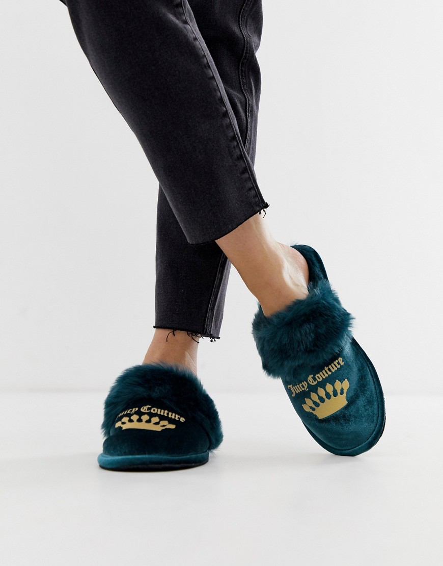 Juicy Couture Slippers-blue