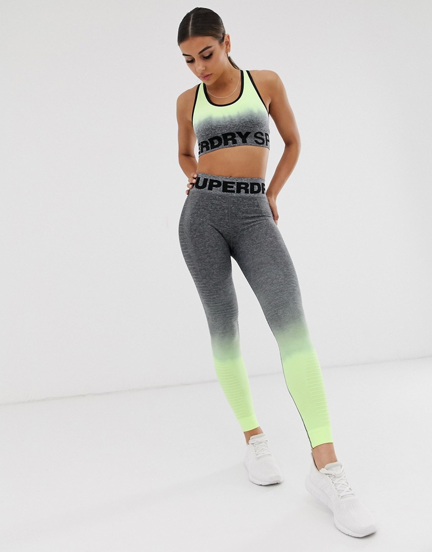 Superdry seamless ombre leggings