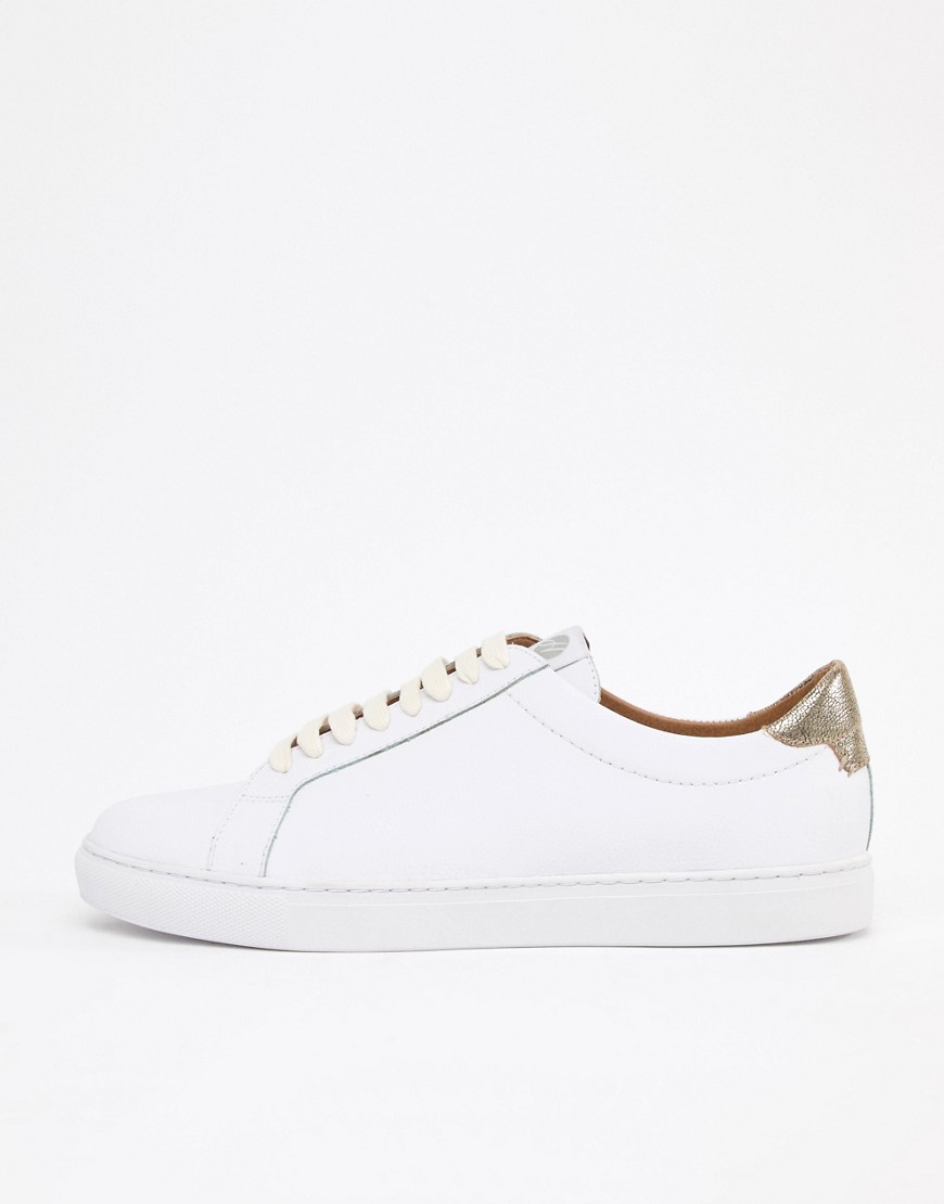H By Hudson Alchester trainers white leather