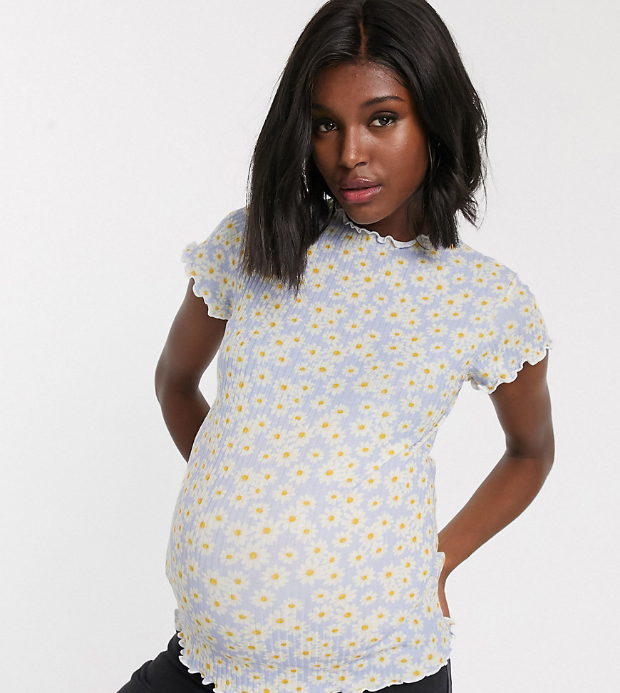 New Look Maternity tee in floral print