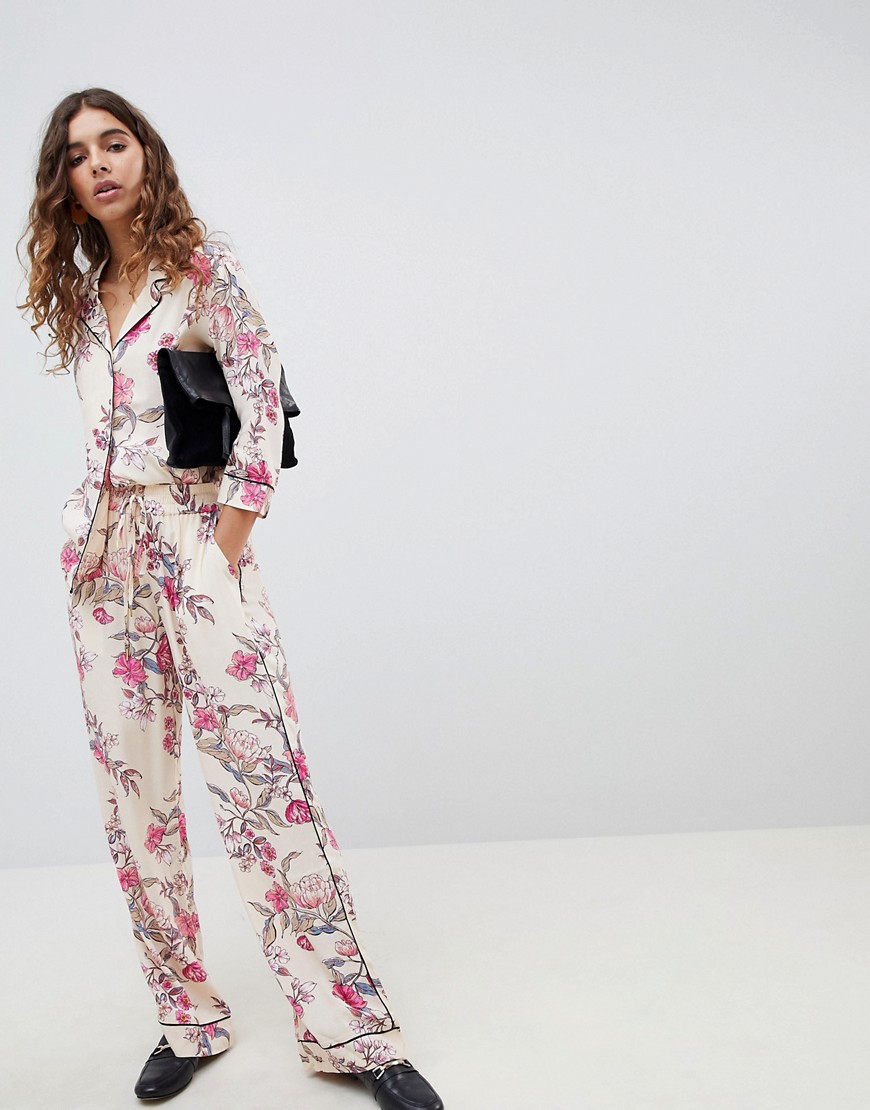 b.Young Floral Printed Trousers