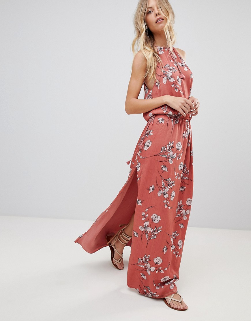 The Jetset Diaries Oasis Floral Maxi Dress - Floral print