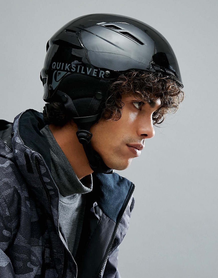 Quiksilver Motion Rental Ski Helmet in Black - Black
