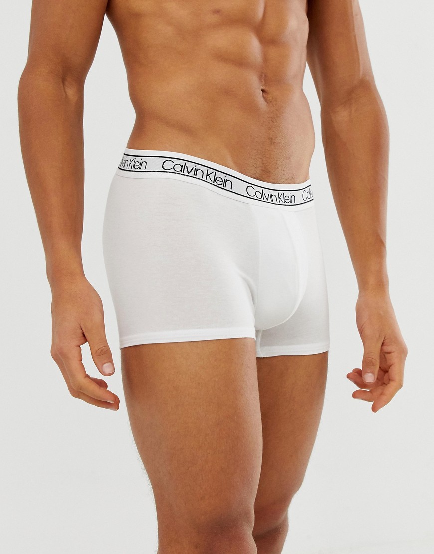 Calvin Klein Modern FLX trunks in white