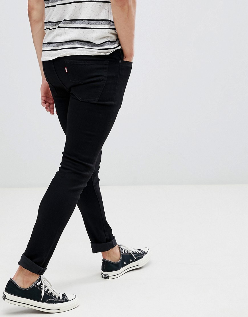 Levi's 510 skinny fit standard rise jeans stylo black