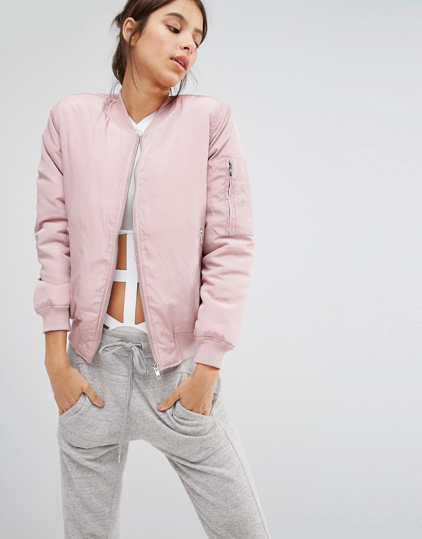 Missguided | Missguided Bomber Jacket at ASOS