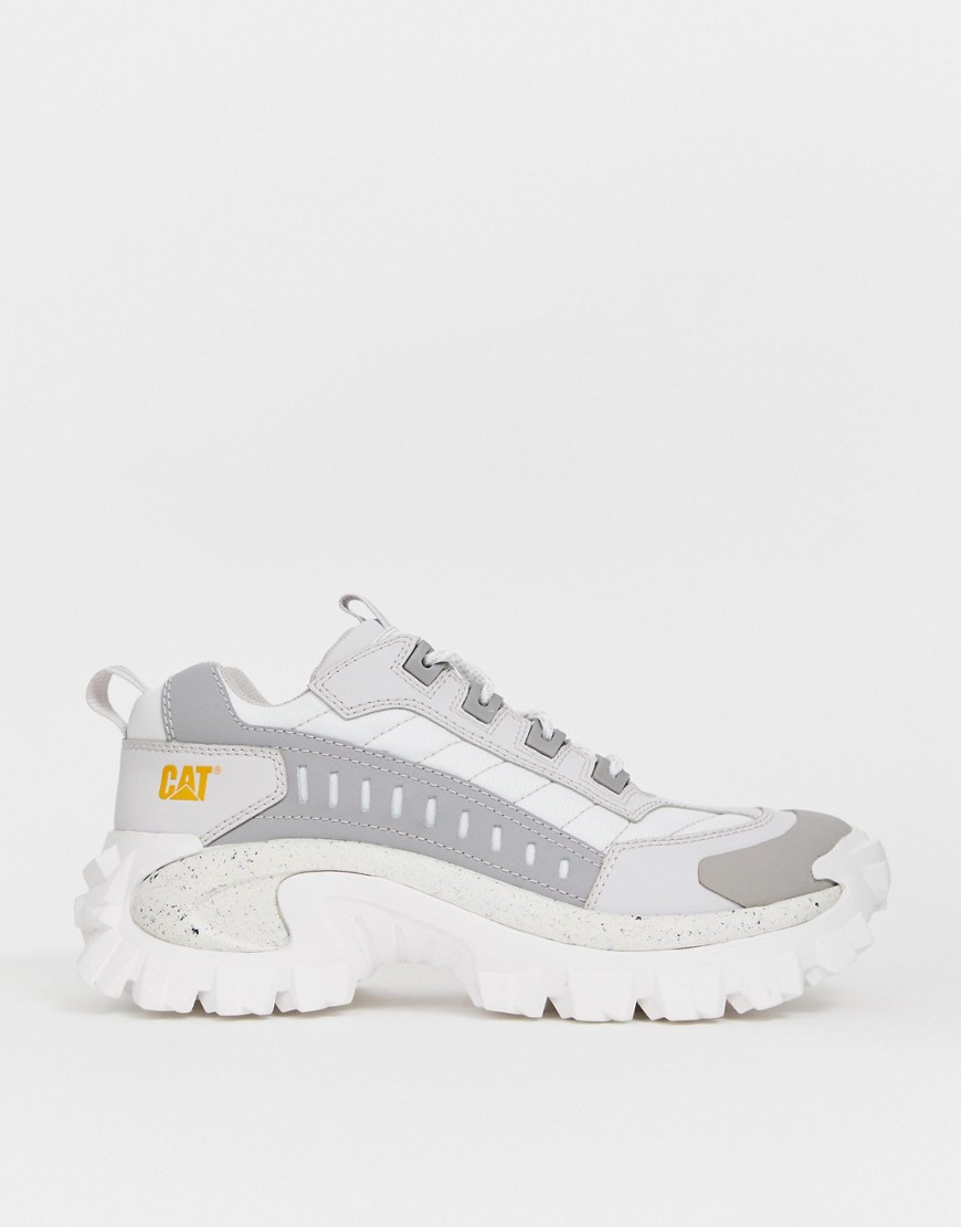 CAT Intruder chunky trainers in grey