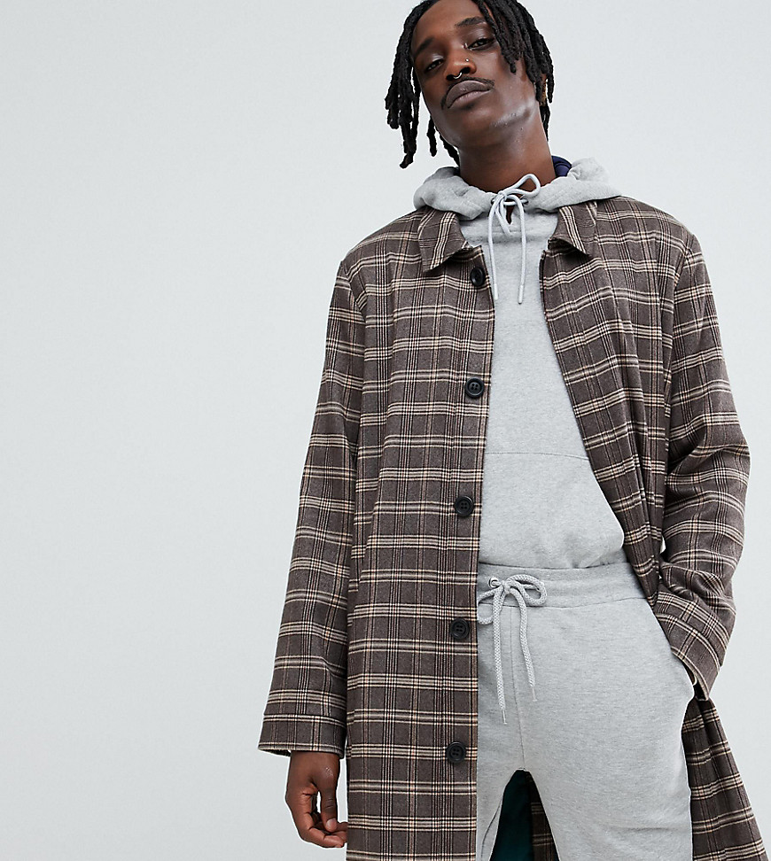 The New County mac jacket in check