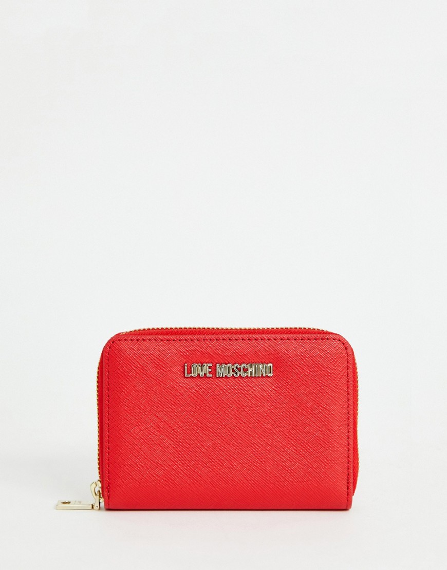 Love Moschino signature zip purse
