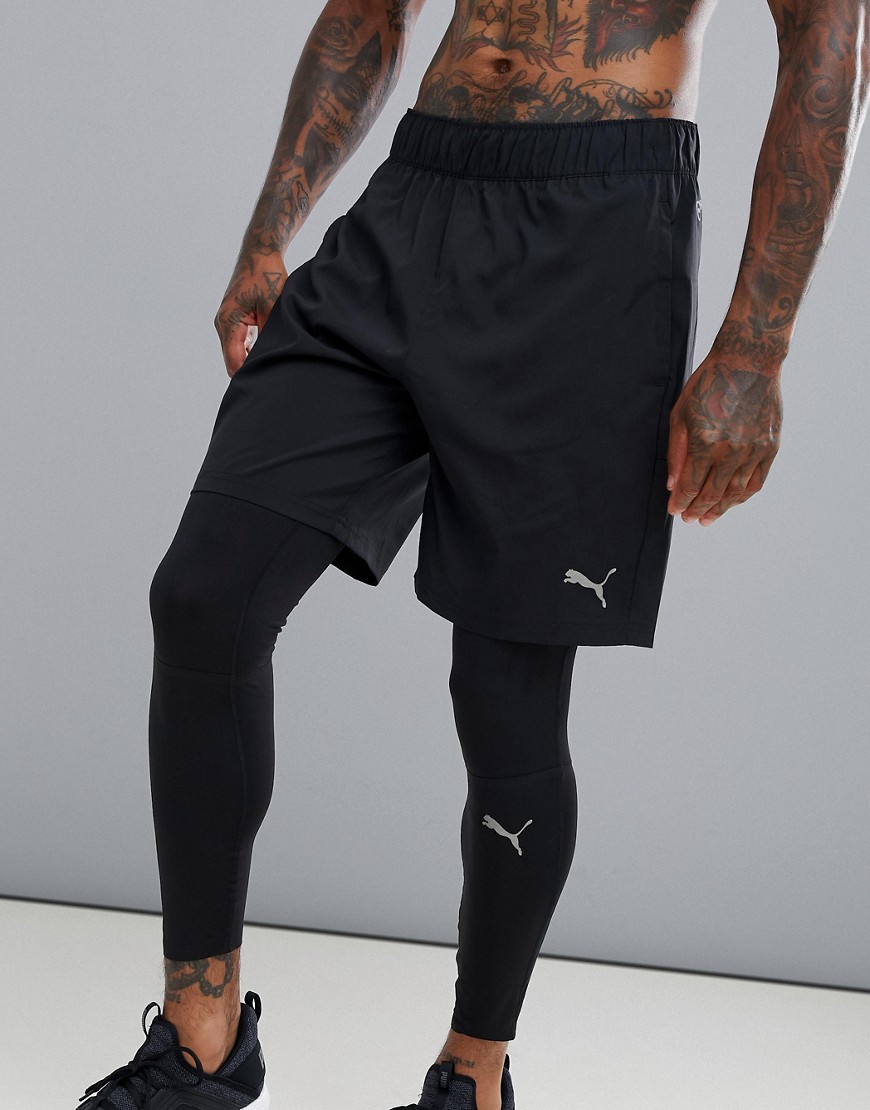 Puma Training Ace Woven Shorts In Black 516652-01
