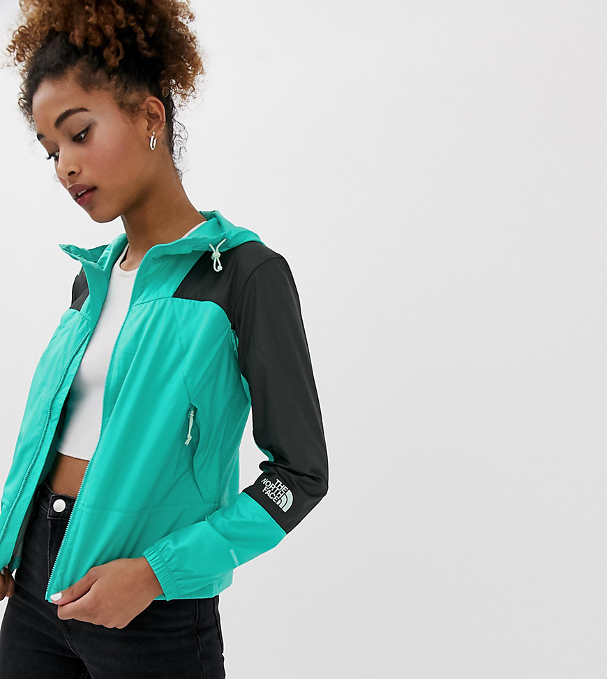 The North Face Mountain Light windshell jacket in green