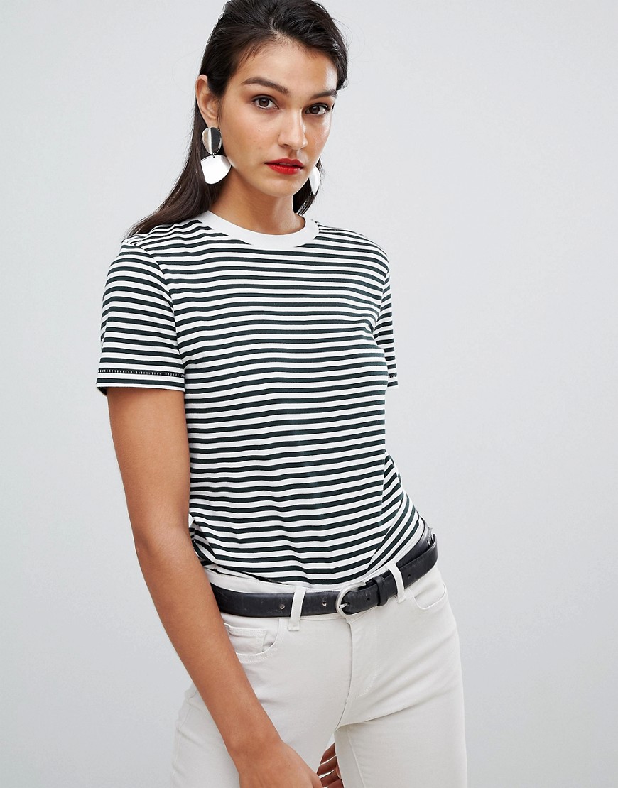 Selected Femme Stripe Boxy T-Shirt
