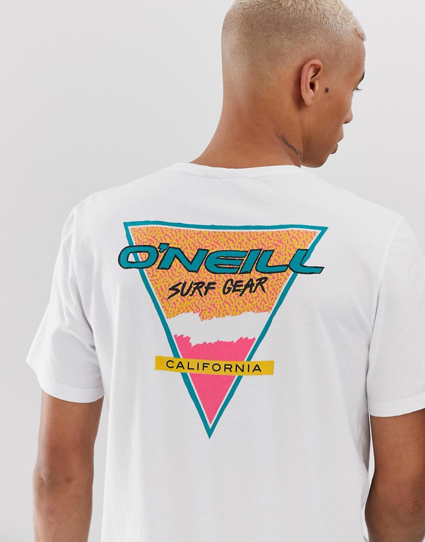 O'Neill Triangle t-shirt in white