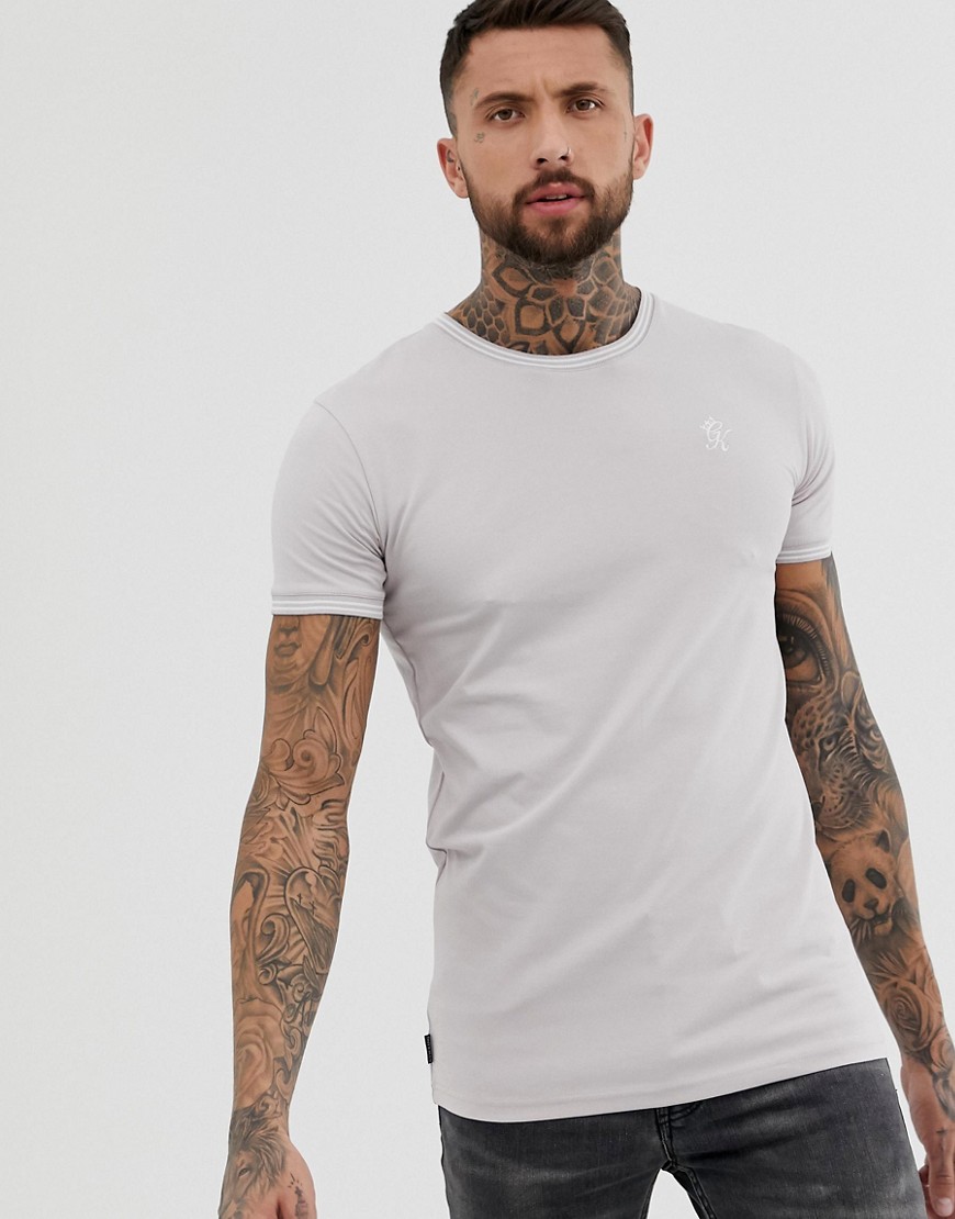 Gym King signature tipped t-shirt