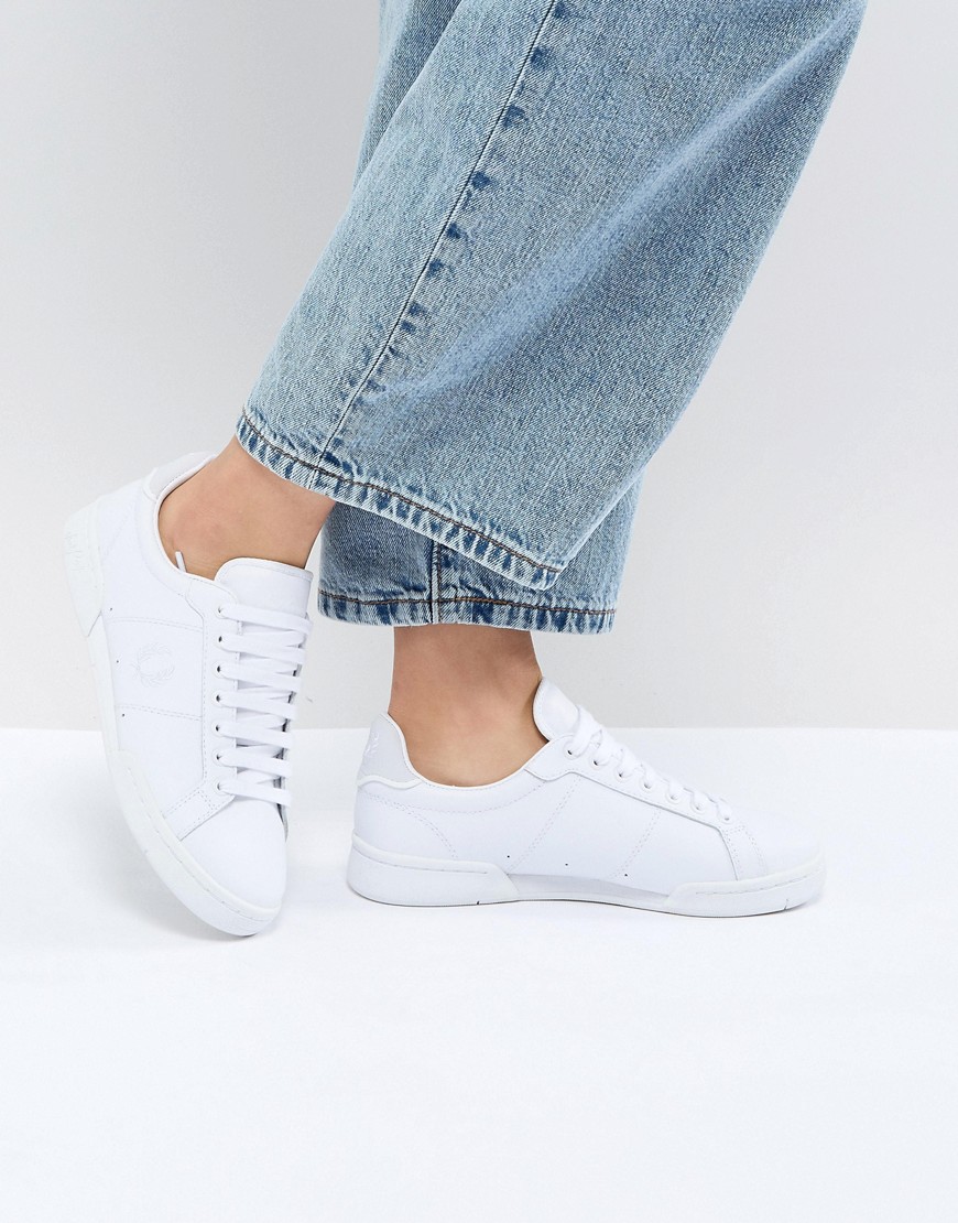 Fred Perry Classic Tennis Trainer - White white