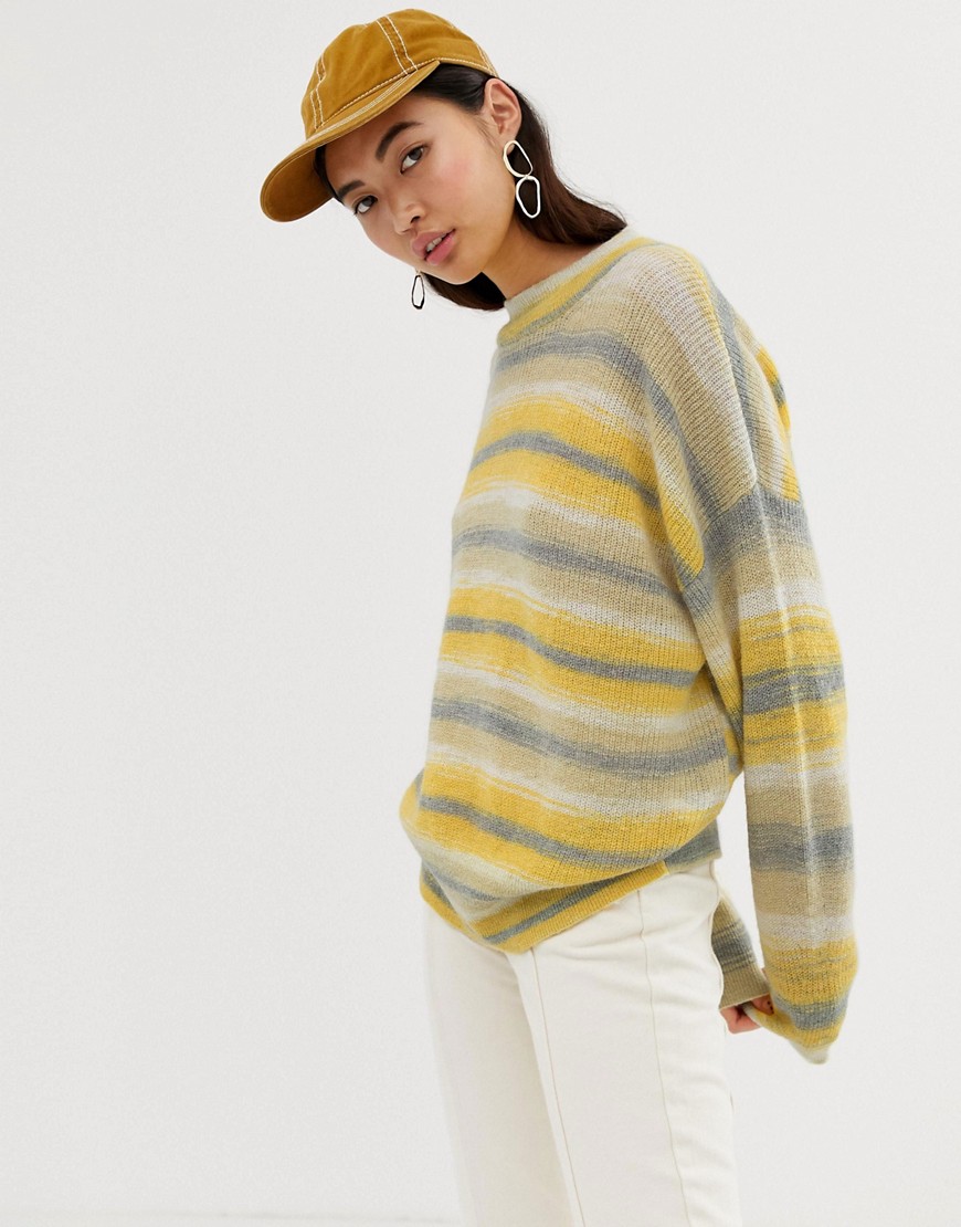 Weekday space dye knitted jumper