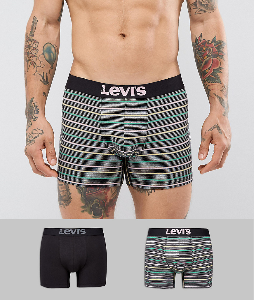 Levis Trunks 2 Pack Multicolour Stripe - Multi